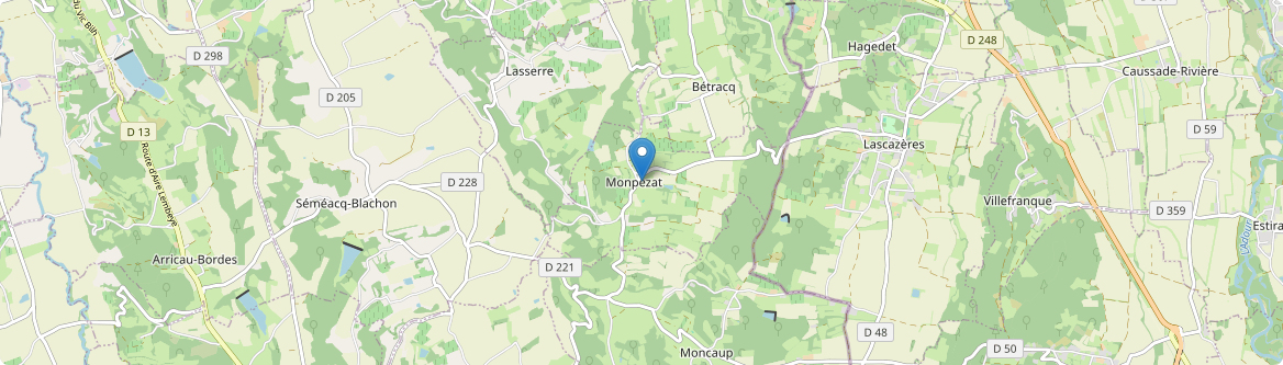 Monpezat - Carte