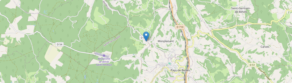 Monplaisant - Carte