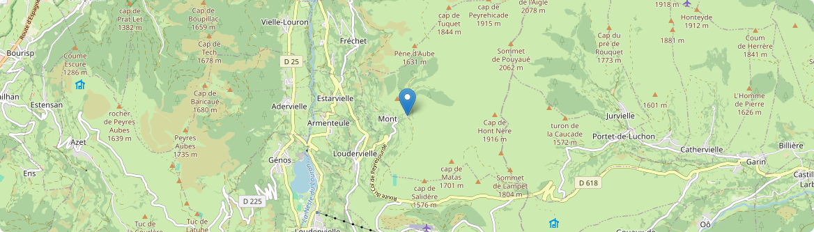 Mont - Carte