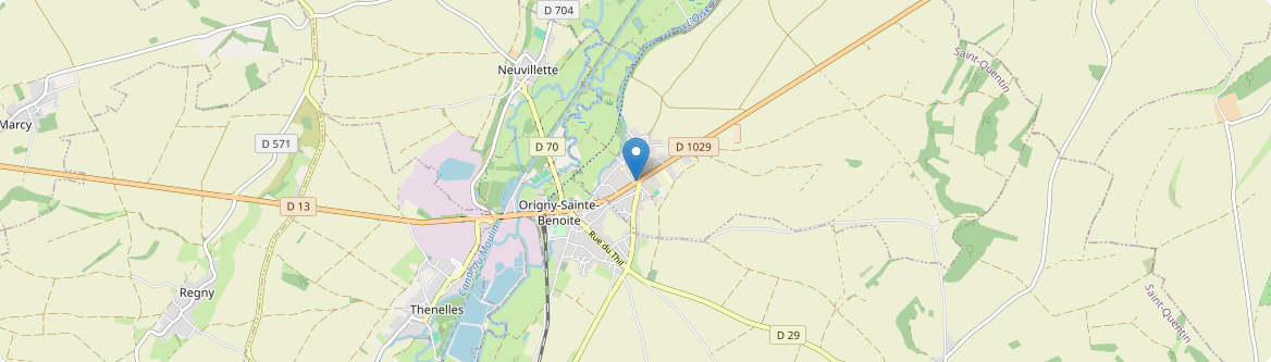 Mont-d'Origny - Carte
