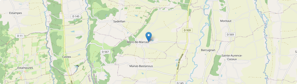 Mont-de-Marrast - Carte