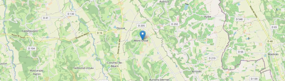 Mont-Disse - Carte