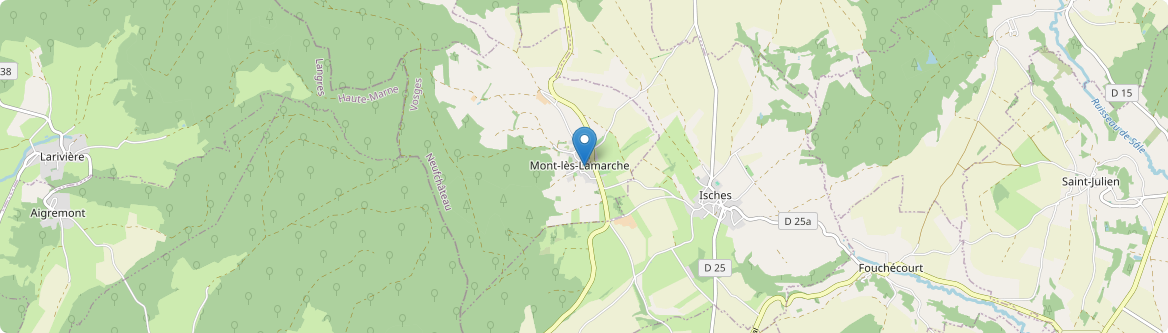 Mont-lès-Lamarche - Carte