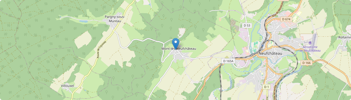 Mont-lès-Neufchâteau - Carte