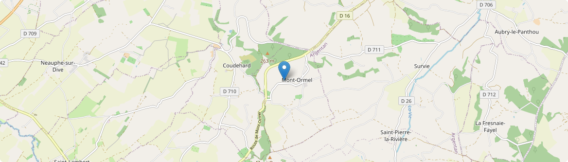 Mont-Ormel - Carte