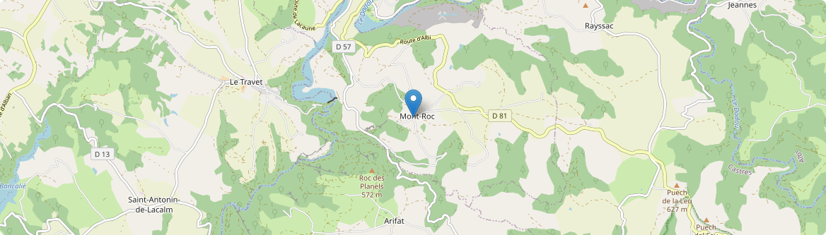Mont-Roc - Carte