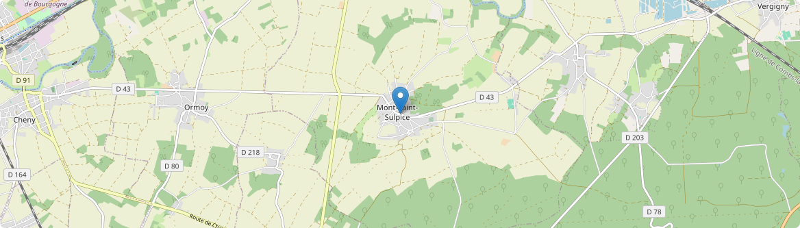 Mont-Saint-Sulpice - Carte