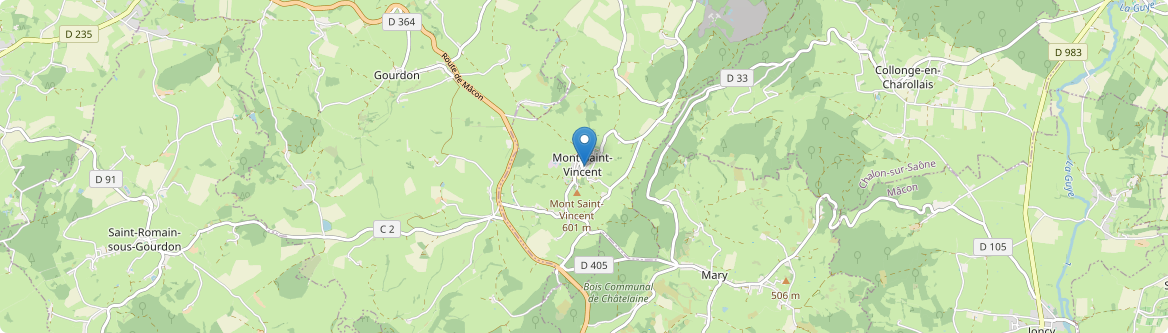 Mont-Saint-Vincent - Carte