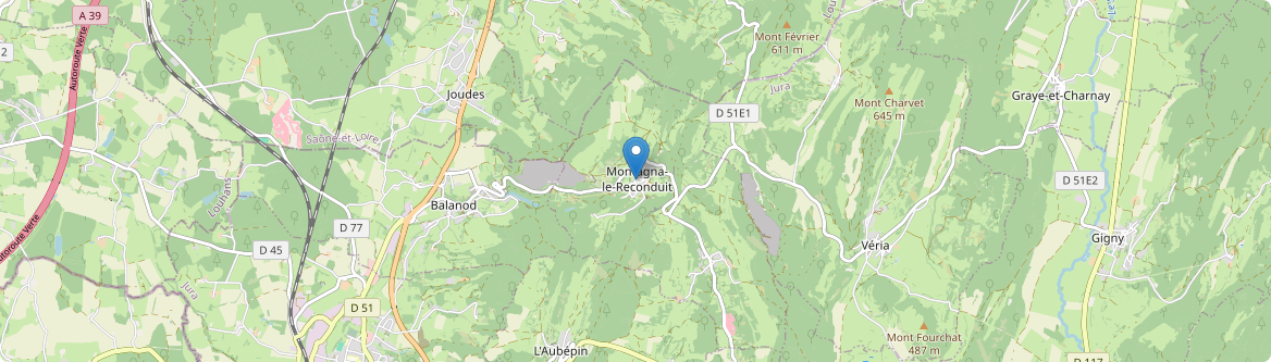 Montagna-le-Reconduit - Carte