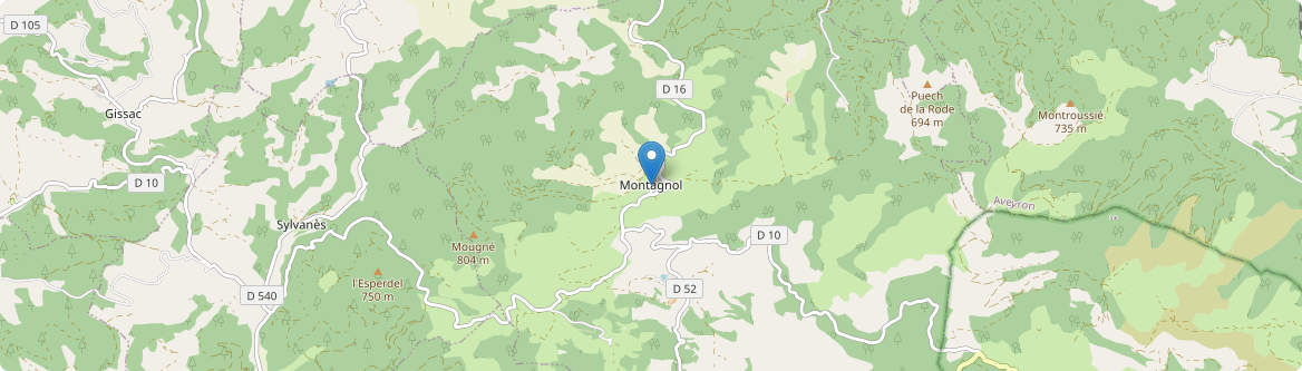 Montagnol - Carte