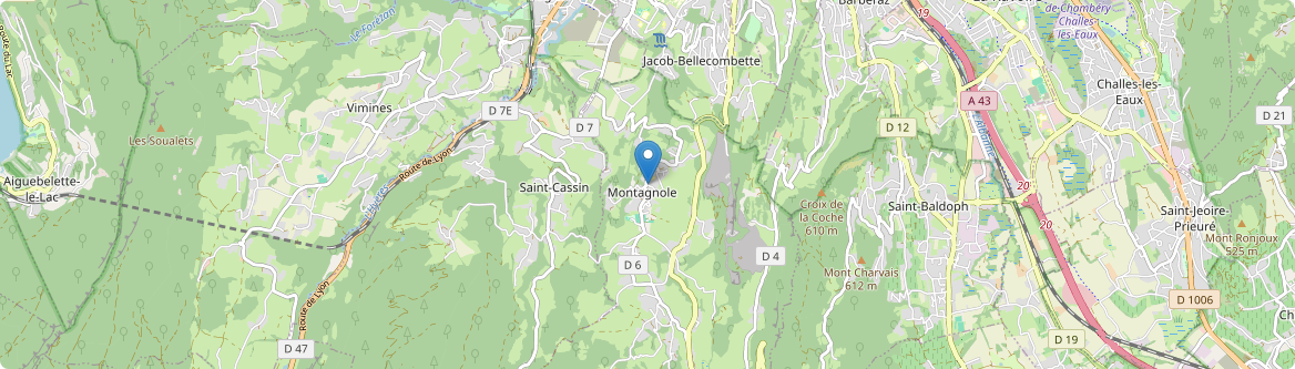 Montagnole - Carte