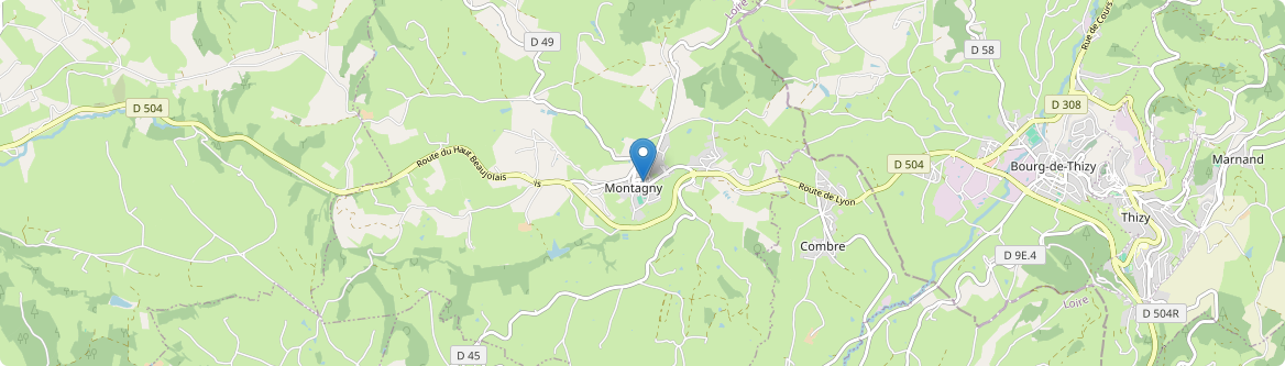 Montagny - Carte