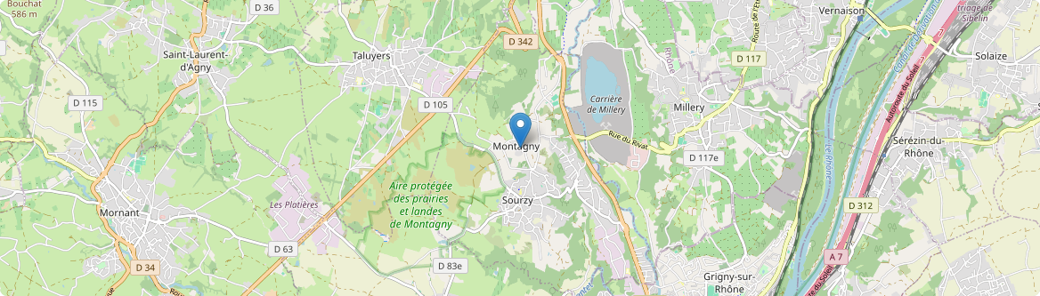 Montagny - Carte