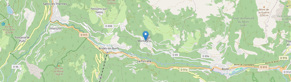 Montagny - Carte