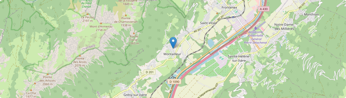 Montailleur - Carte