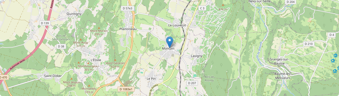 Montain - Carte