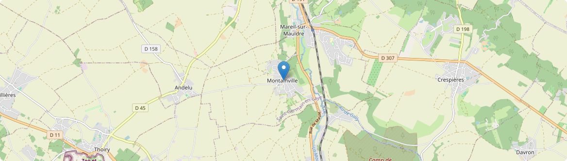 Montainville - Carte