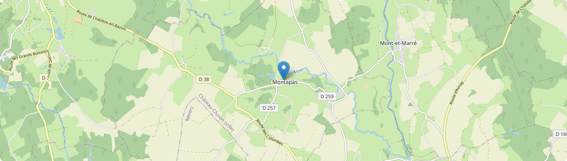 Montapas - Carte