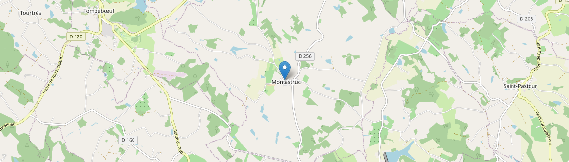 Montastruc - Carte