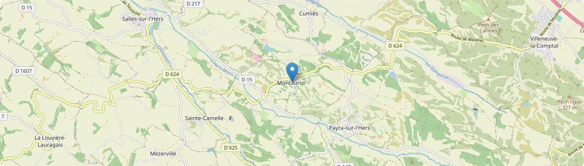 Montauriol - Carte