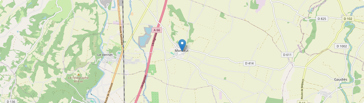 Montaut - Carte