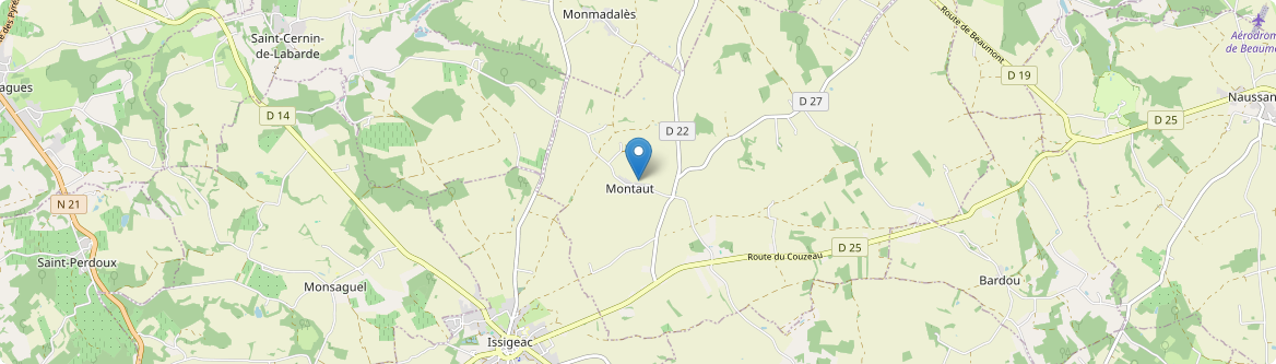 Montaut - Carte