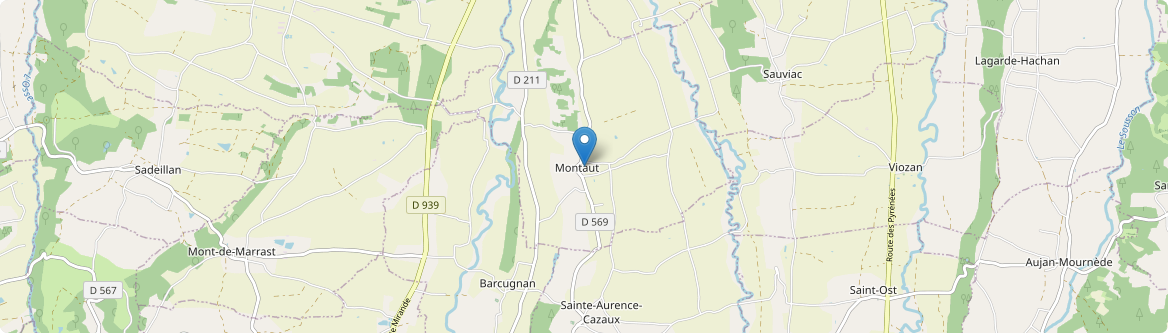 Montaut - Carte