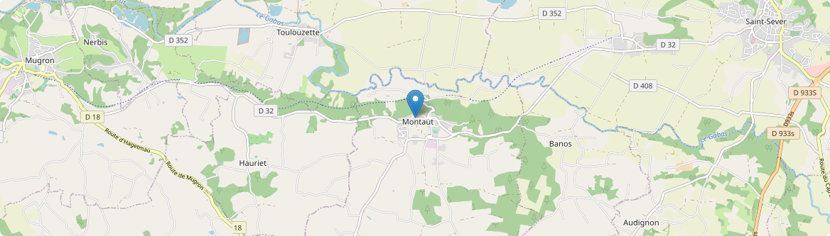 Montaut - Carte