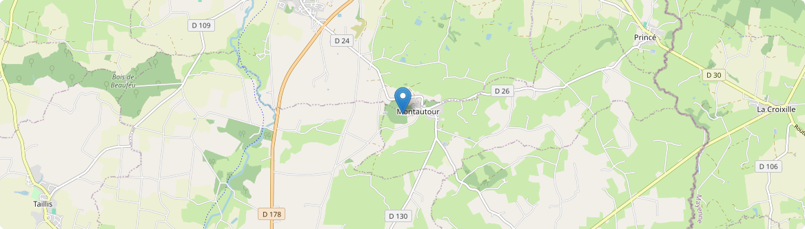 Montautour - Carte