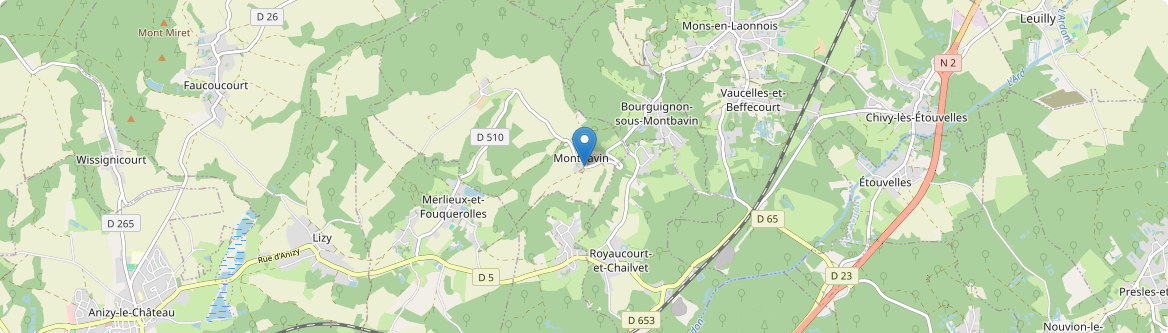 Montbavin - Carte