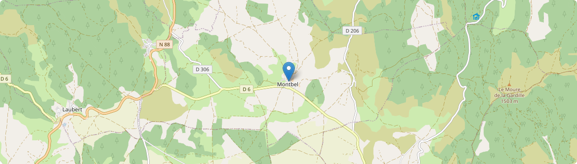 Montbel - Carte