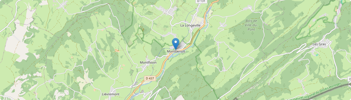 Montbenoît - Carte