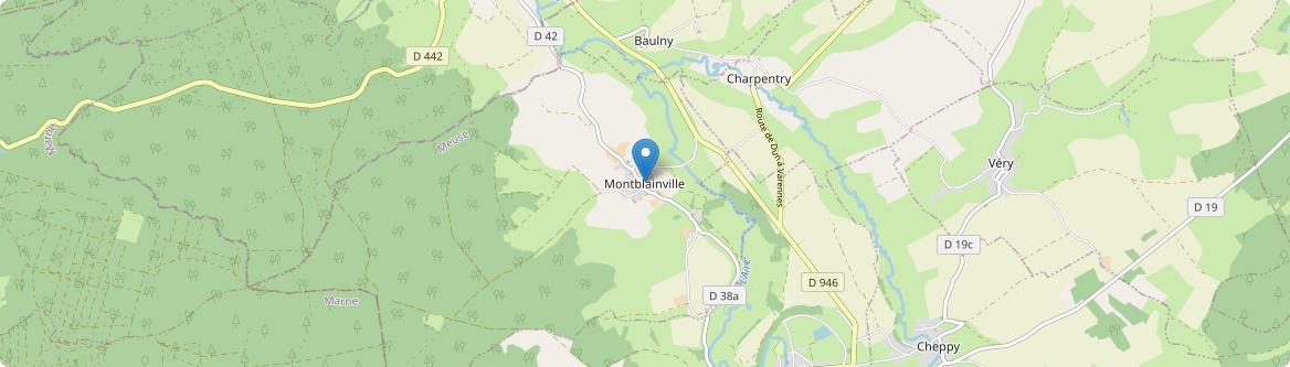 Montblainville - Carte