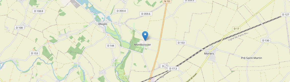 Montboissier - Carte