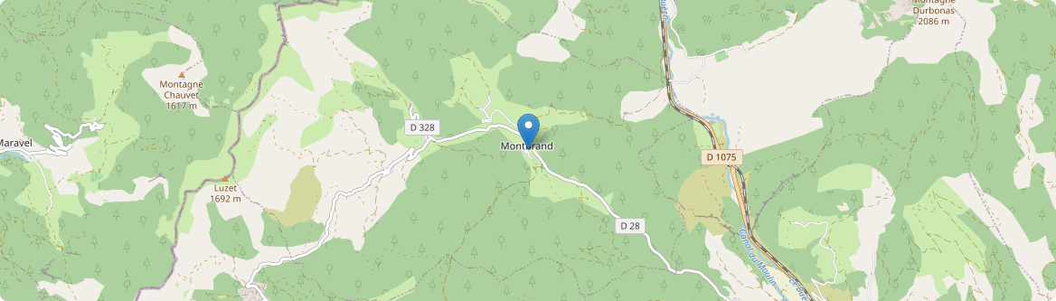 Montbrand - Carte