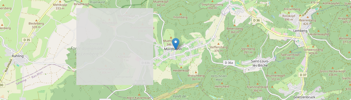 Montbronn - Carte