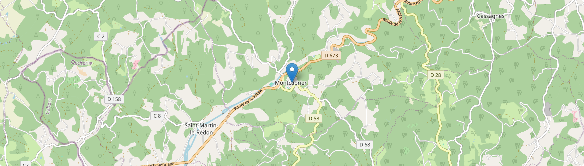 Montcabrier - Carte