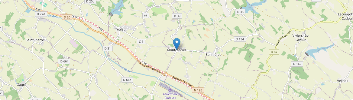Montcabrier - Carte