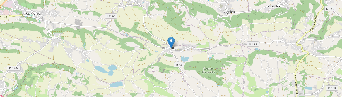 Montcarra - Carte