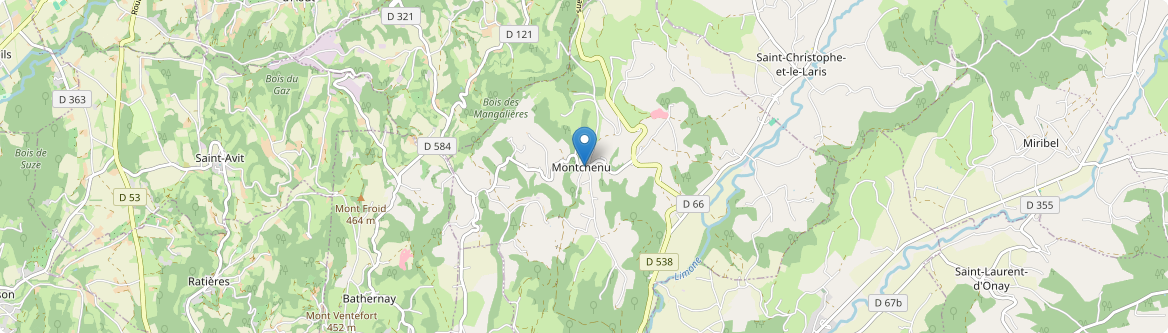 Montchenu - Carte