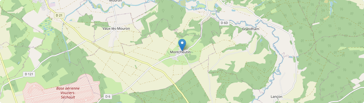 Montcheutin - Carte