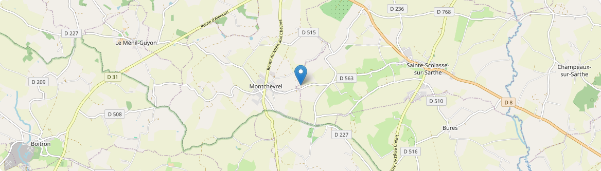 Montchevrel - Carte