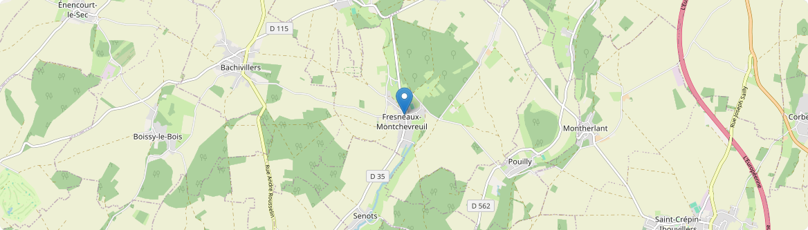 Montchevreuil - Carte