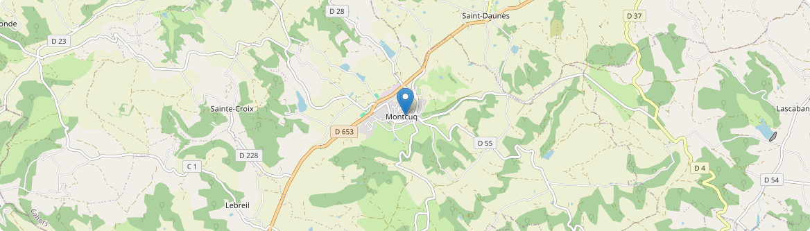 Montcuq-en-Quercy-Blanc - Carte