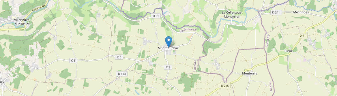 Montdauphin - Carte