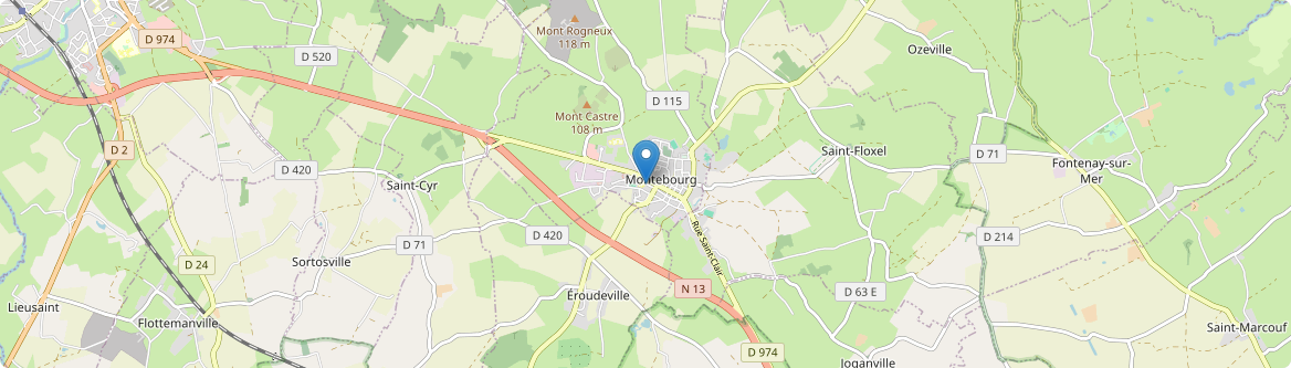 Montebourg - Carte