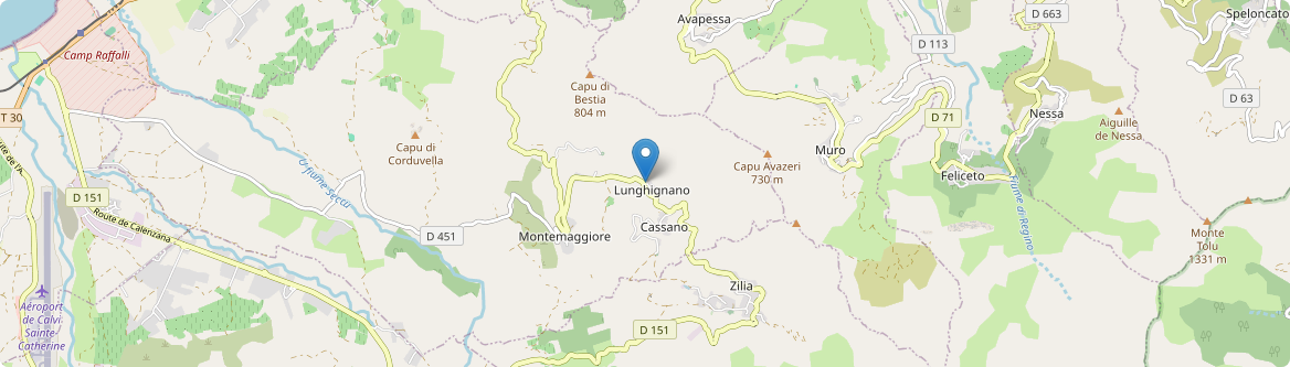 Montegrosso - Carte
