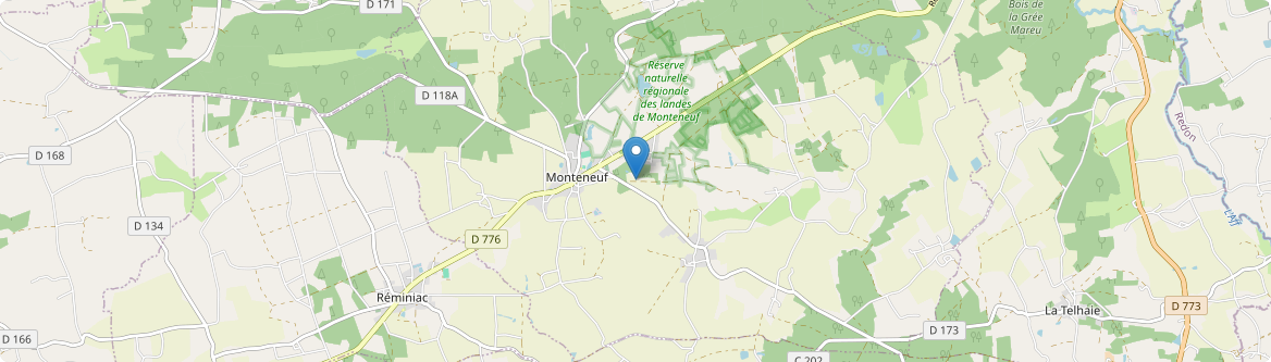 Monteneuf - Carte