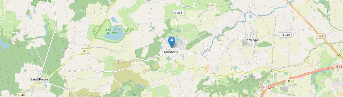 Monterfil - Carte