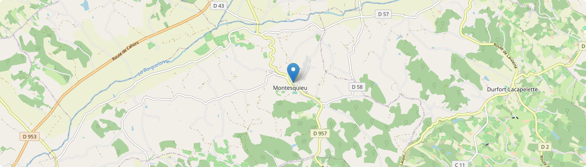 Montesquieu - Carte